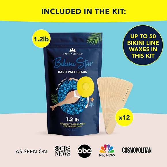 NWT Tress Wellness 1.2lb Bikini Wax Beads for Sensitive Skin - Picture 6 of 6